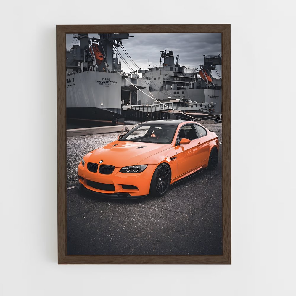 Poster Vitesse Maritime – affiche BMW (vue 5)